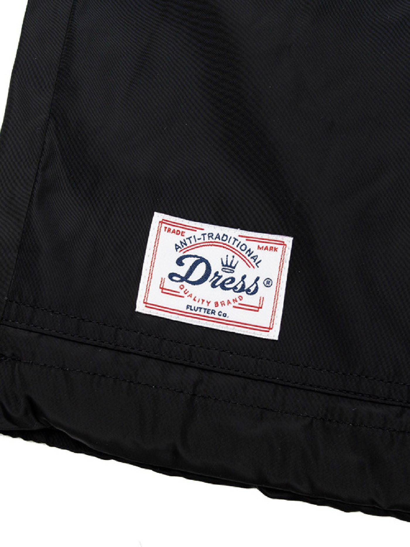 【9.21 (Sun) 12:00 Release】FLUTTER | "The Dress" OG Logo Windbreaker - Black