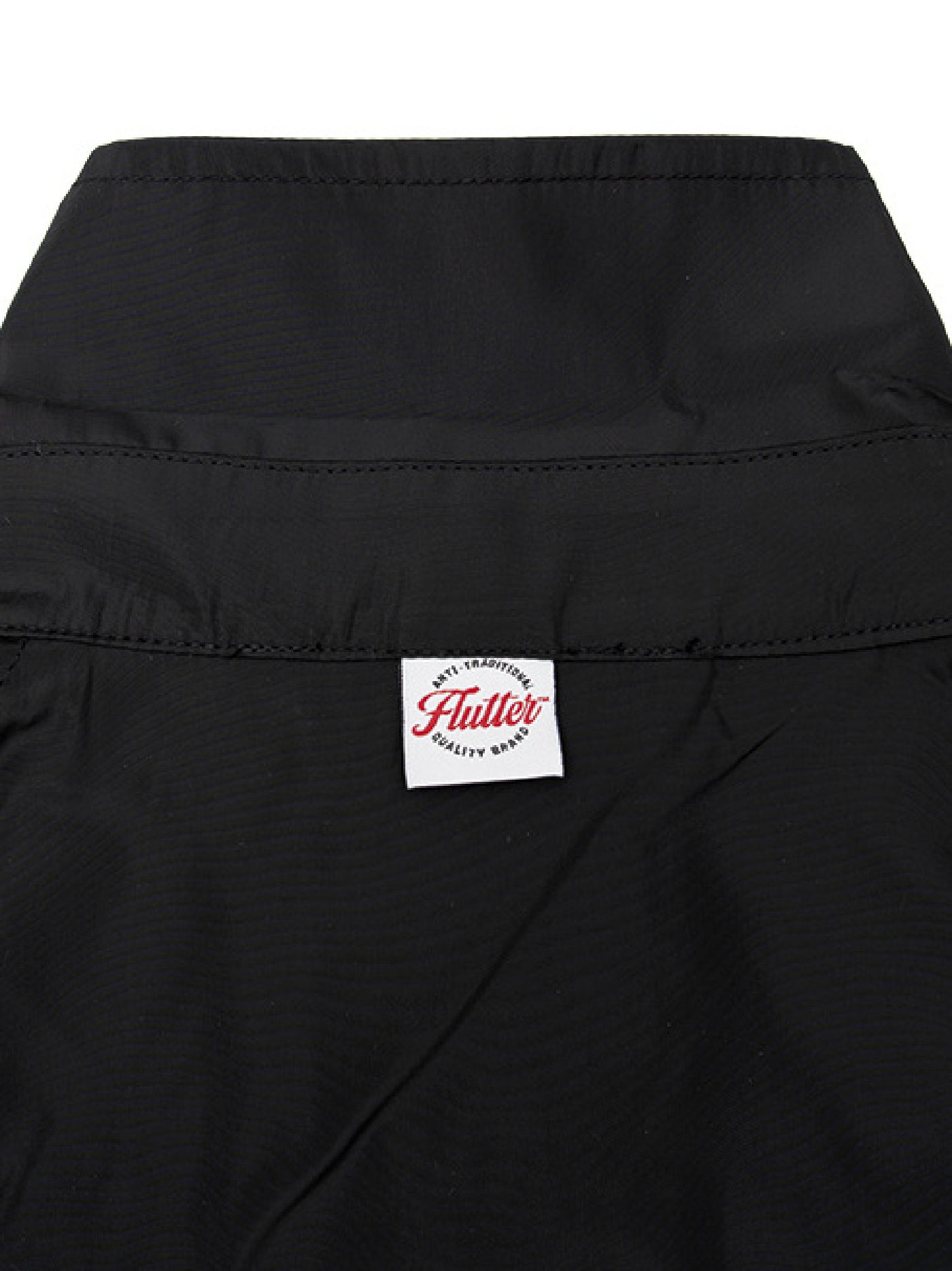 【9.21 (Sun) 12:00 Release】FLUTTER | "The Dress" OG Logo Windbreaker - Black