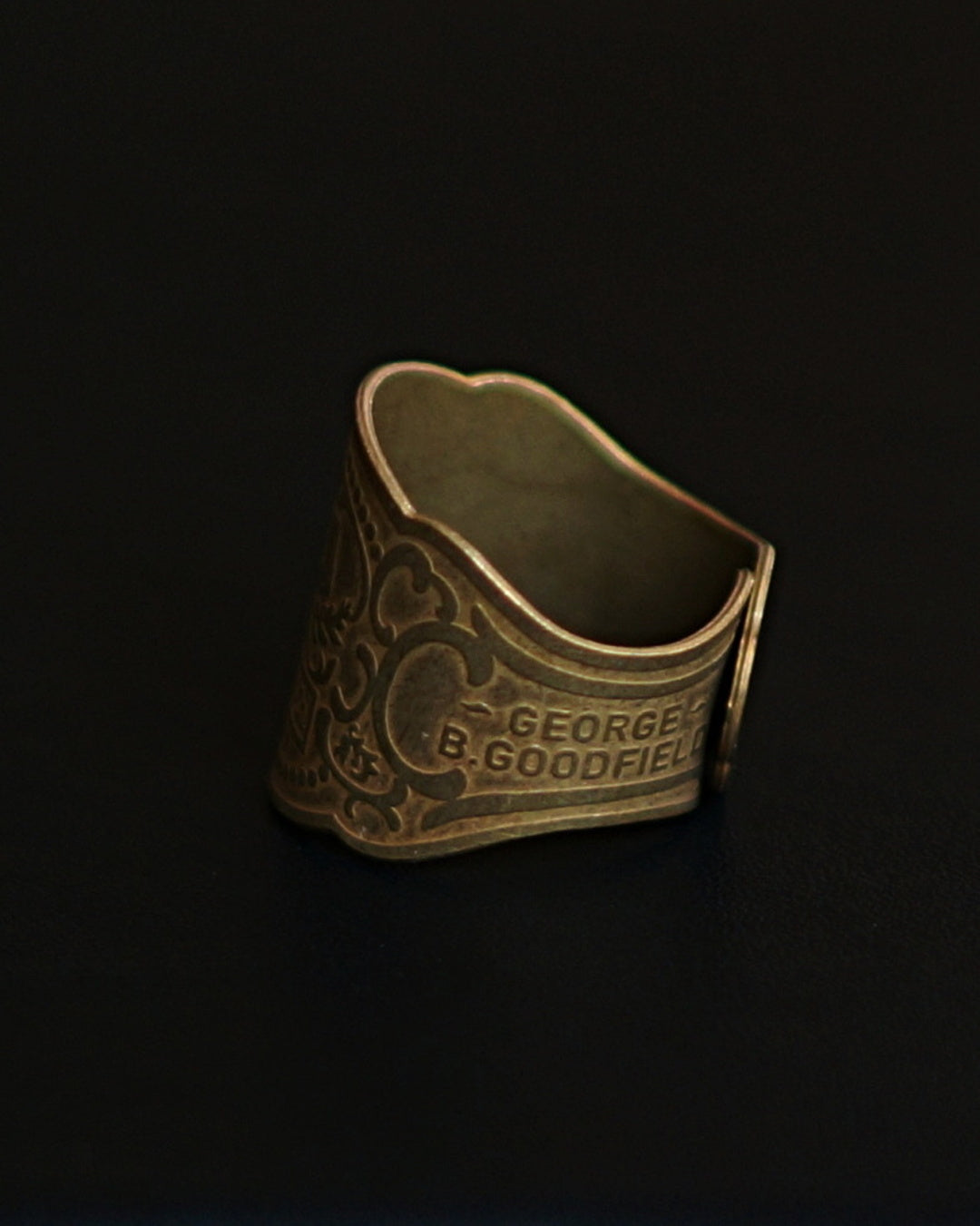 GLADHAND & Co. | CIGAR TAG RING - Gold No.01