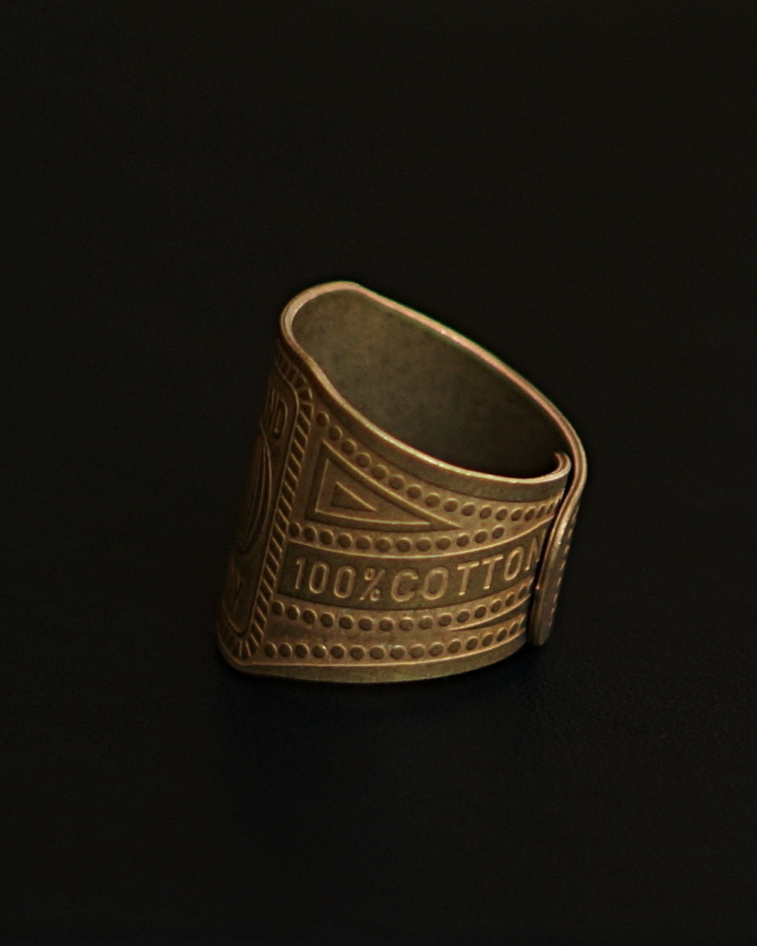 GLADHAND & Co. | CIGAR TAG RING - Gold No.02