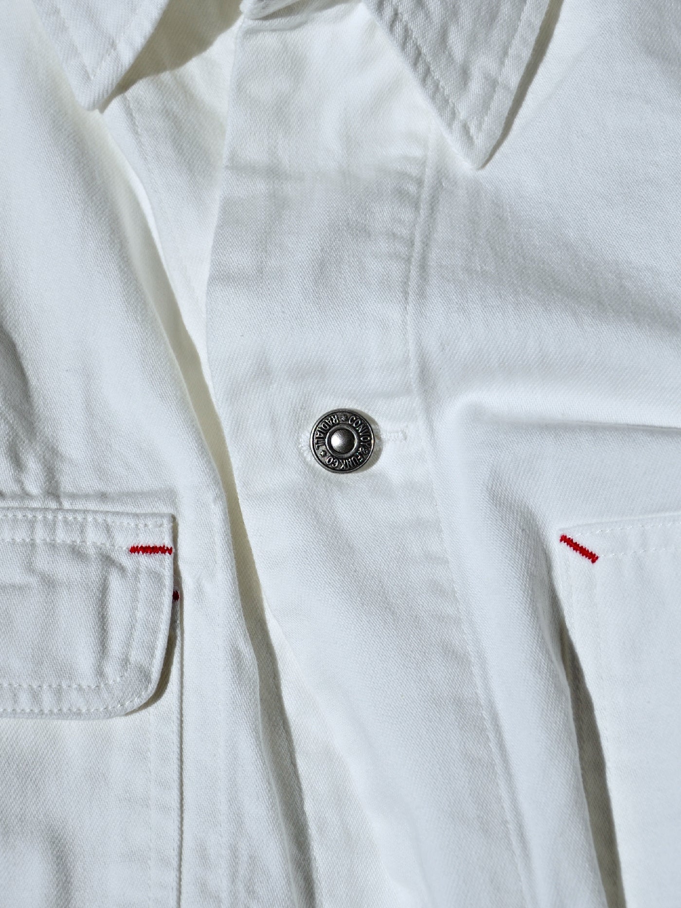【4.4 (Sat) 12:00 Release】RADIALL | Chev - CARPENTER JACKET - White