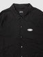FLUTTER | "The Dress" Cotton Twill Coach Jacket - Black