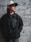 FLUTTER | "The Dress" Cotton Twill Coach Jacket - Black