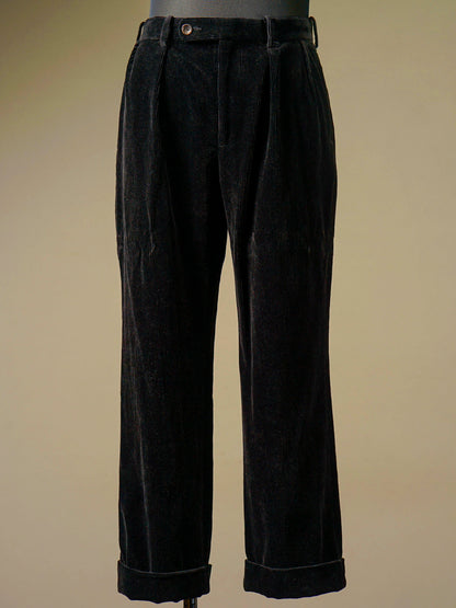 【10.24 (Fri) Release】BY GLADHAND | GLADWELL - STOMP FIT TROUSERS / BYGH5310 - Black