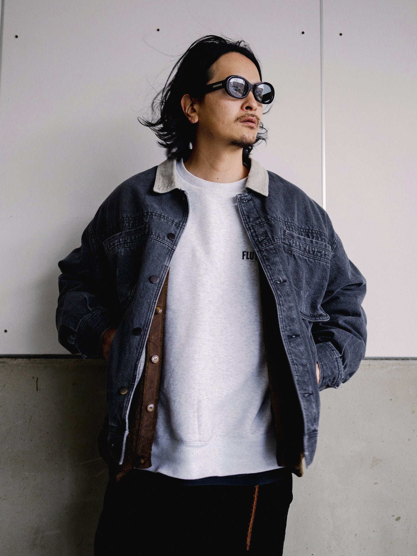 【2.25 (Tue) 12:00 Release】FLUTTER | Denim Tracker Jacket