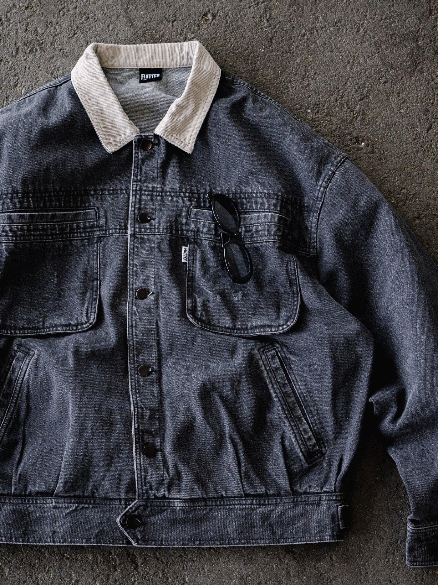 【2.25 (Tue) 12:00 Release】FLUTTER | Denim Tracker Jacket