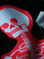 MAD MOUSE COMIC | BROKEN BONE CLUB TEE - Black