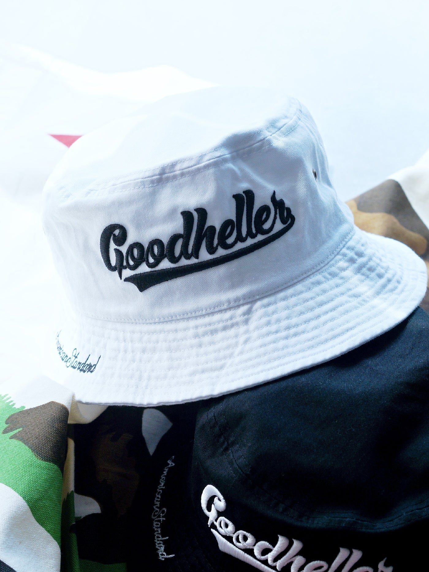 GOOD HELLER | BB LOGO CASUAL BUCKET HAT