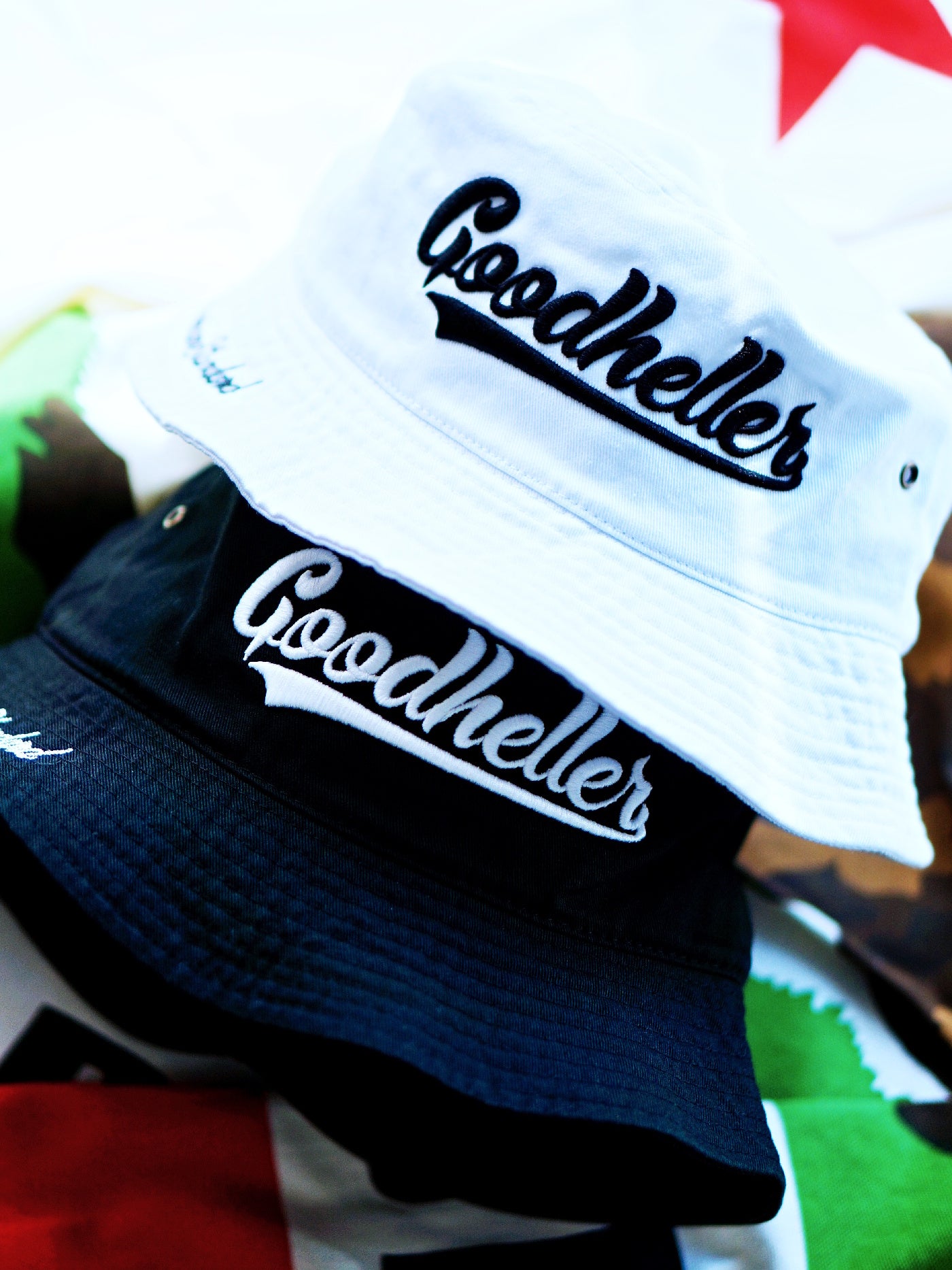 GOOD HELLER | BB LOGO CASUAL BUCKET HAT