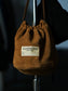 GANGSTERVILLE | DARK NOIR - LEATHER EFFECT BAG "SUEDE" / GSV53G05