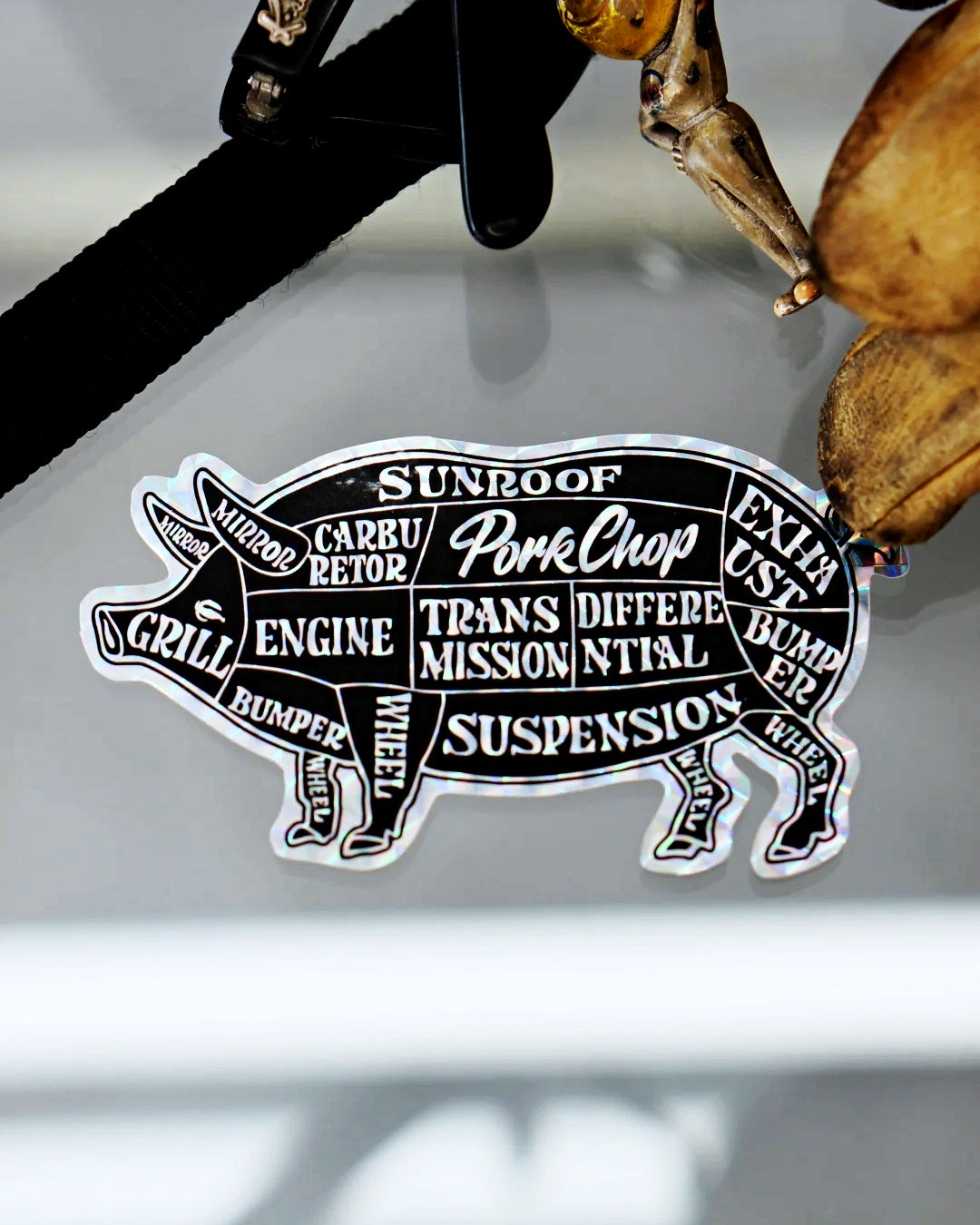 PORKCHOP | HOLOGRAM PORK STICKER