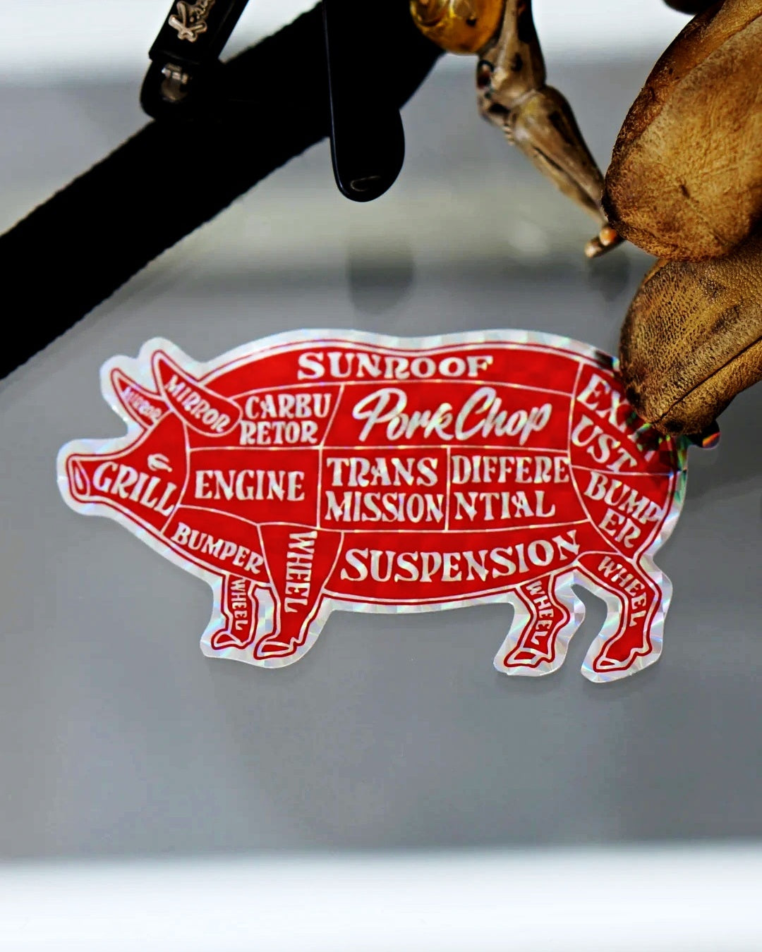 PORKCHOP | HOLOGRAM PORK STICKER