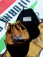 GANGSTERVILLE | DARK NOIR - LEATHER EFFECT BAG "SUEDE" / GSV53G05