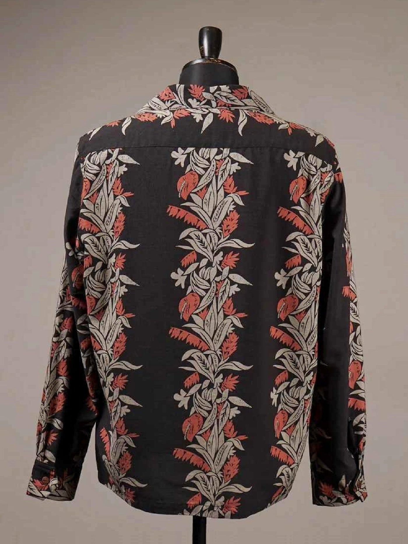 【3.13 (Fri) Release】BY GLADHAND | TROPICAL - L/S HAWAIIAN SHIRT / BYGH6109 - Black