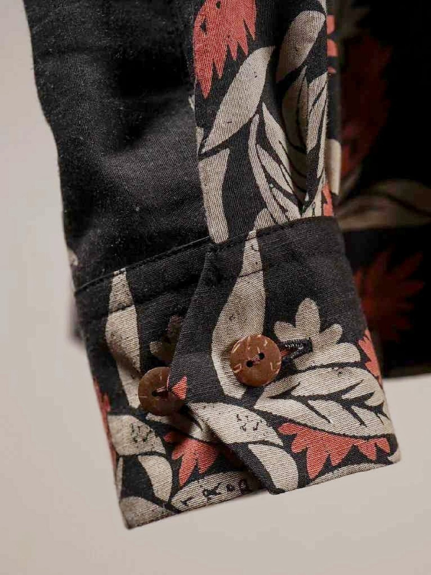 【3.13 (Fri) Release】BY GLADHAND | TROPICAL - L/S HAWAIIAN SHIRT / BYGH6109 - Black