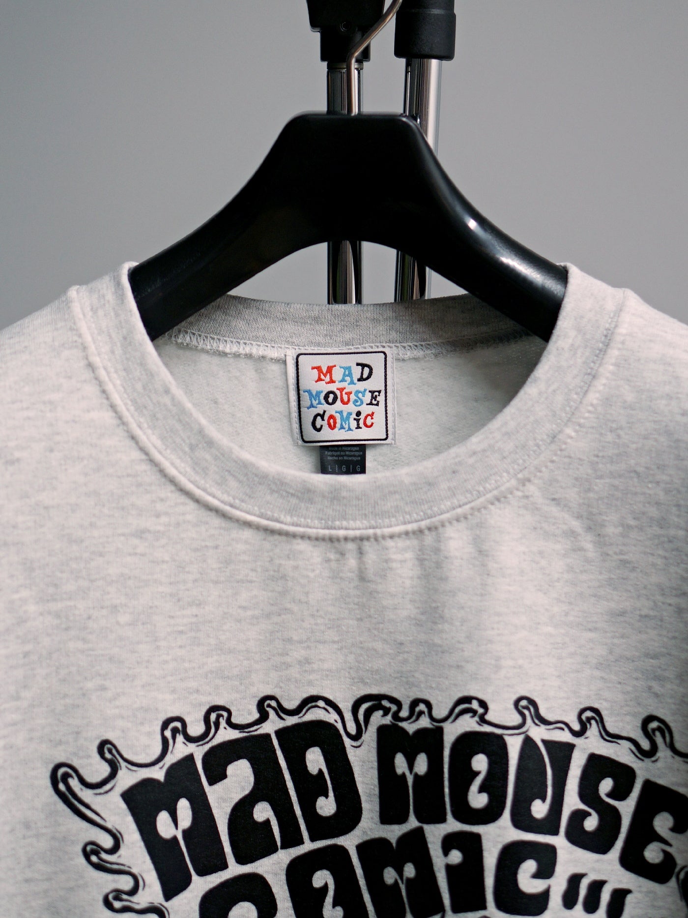 MAD MOUSE COMIC | Von Franco Sweat - Ash Gray – TRUMPS