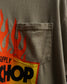 PORKCHOP | FIRE BLOCK POCKET TEE - Khaki