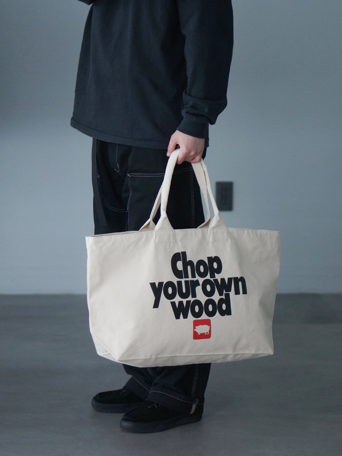 【1.31 (Sat) 12:00 Release】PORKCHOP | CYOW ZIP TOTE BAG