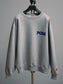 【2.22 (Sun) 12:00 Release】PORKCHOP | PCGS SQUARE SWEAT - Heather Gray