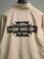 【2.22 (Sun) 12:00 Release】PORKCHOP | BAR&SHIELD TRACK JKT - Cream