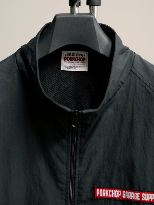 【2.22 (Sun) 12:00 Release】PORKCHOP | BAR&SHIELD TRACK JKT - Black