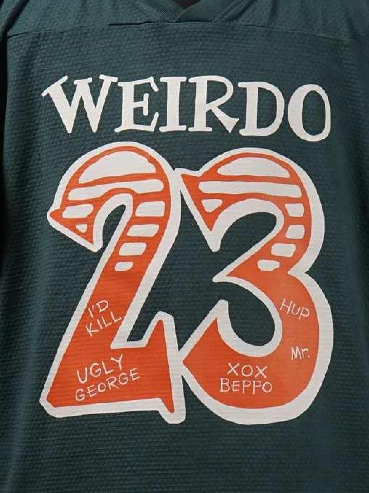 WEIRDO | HEY HEY 23 - FOOTBALL JERSEY / WRD6122 - Green