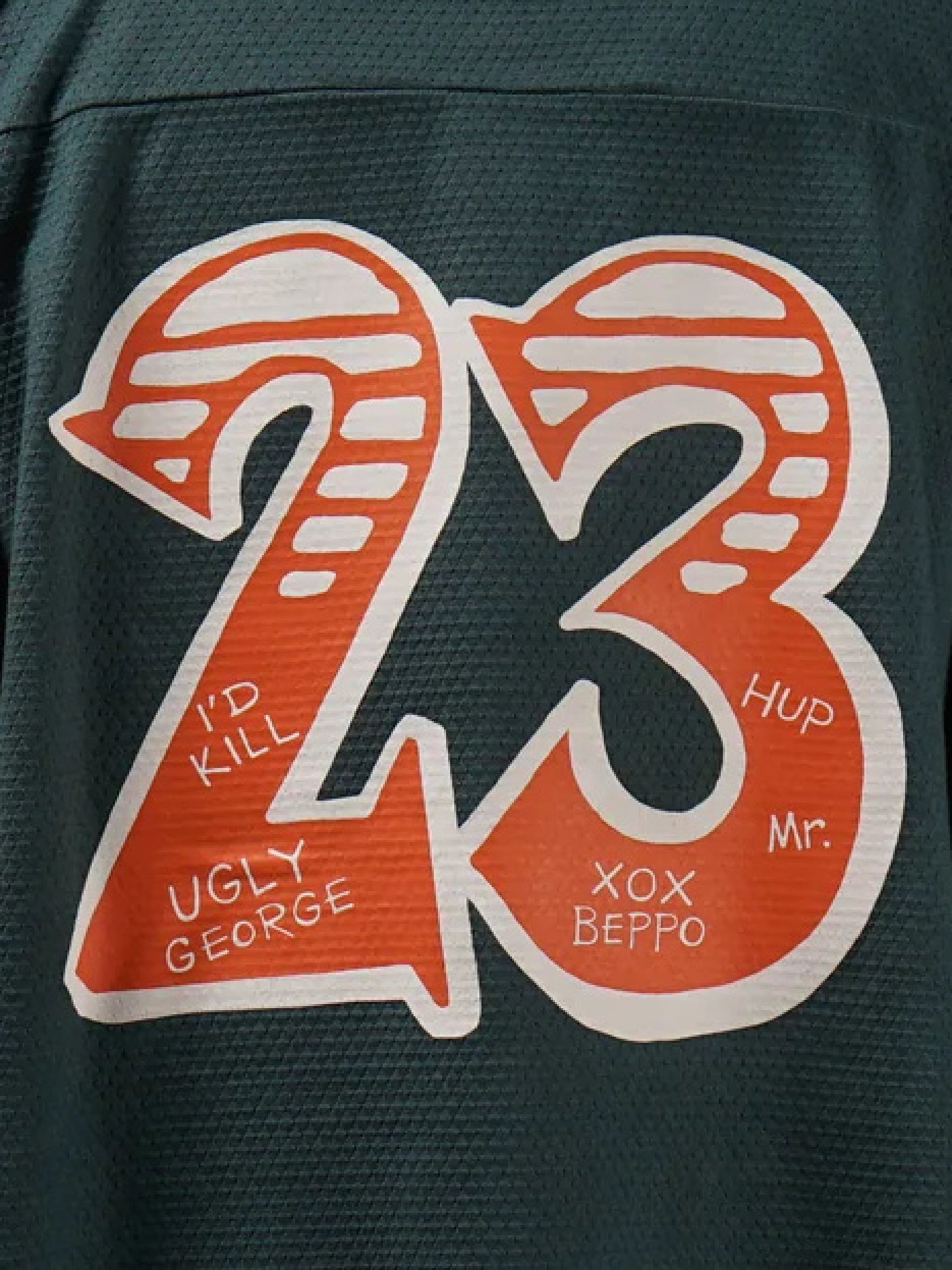WEIRDO | HEY HEY 23 - FOOTBALL JERSEY / WRD6122 - Green