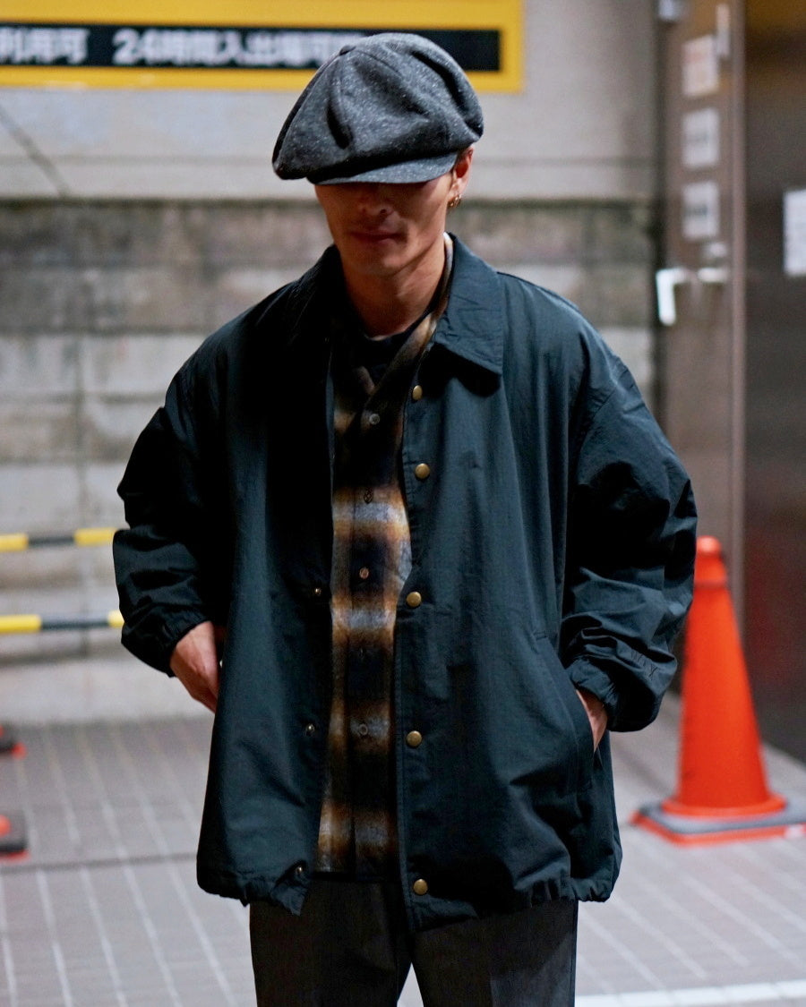 WAX | BALLOON COACH JACKET - Black