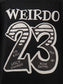 WEIRDO | HEY HEY 23 - FOOTBALL JERSEY / WRD6122 - Black
