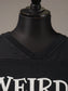 WEIRDO | HEY HEY 23 - FOOTBALL JERSEY / WRD6122 - Black