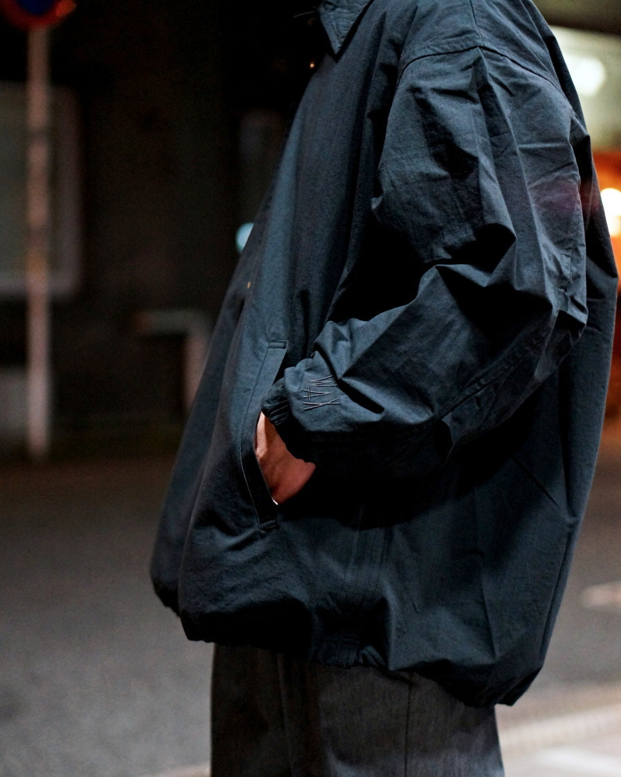 WAX | BALLOON COACH JACKET - Black