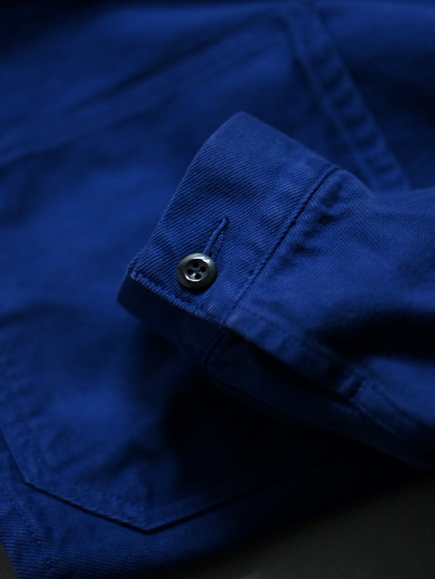 【3.20 (Fri) Release】WAX | French Work Jacket - Dark Blue