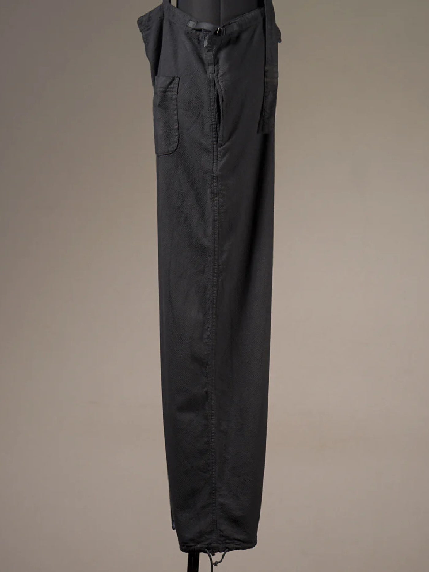 BY GLADHAND | GLAD RAW Phoenix - TAP TROUSERS / BYGH6106 - Black