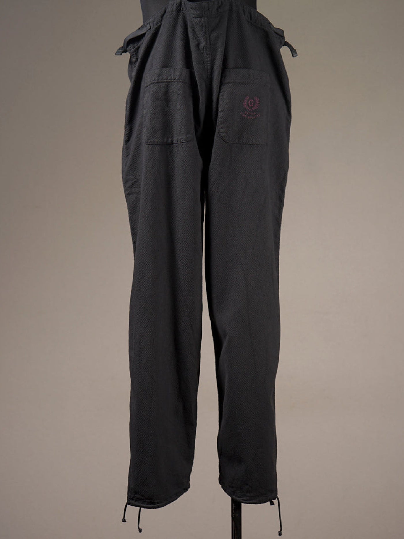 BY GLADHAND | GLAD RAW Phoenix - TAP TROUSERS / BYGH6106 - Black