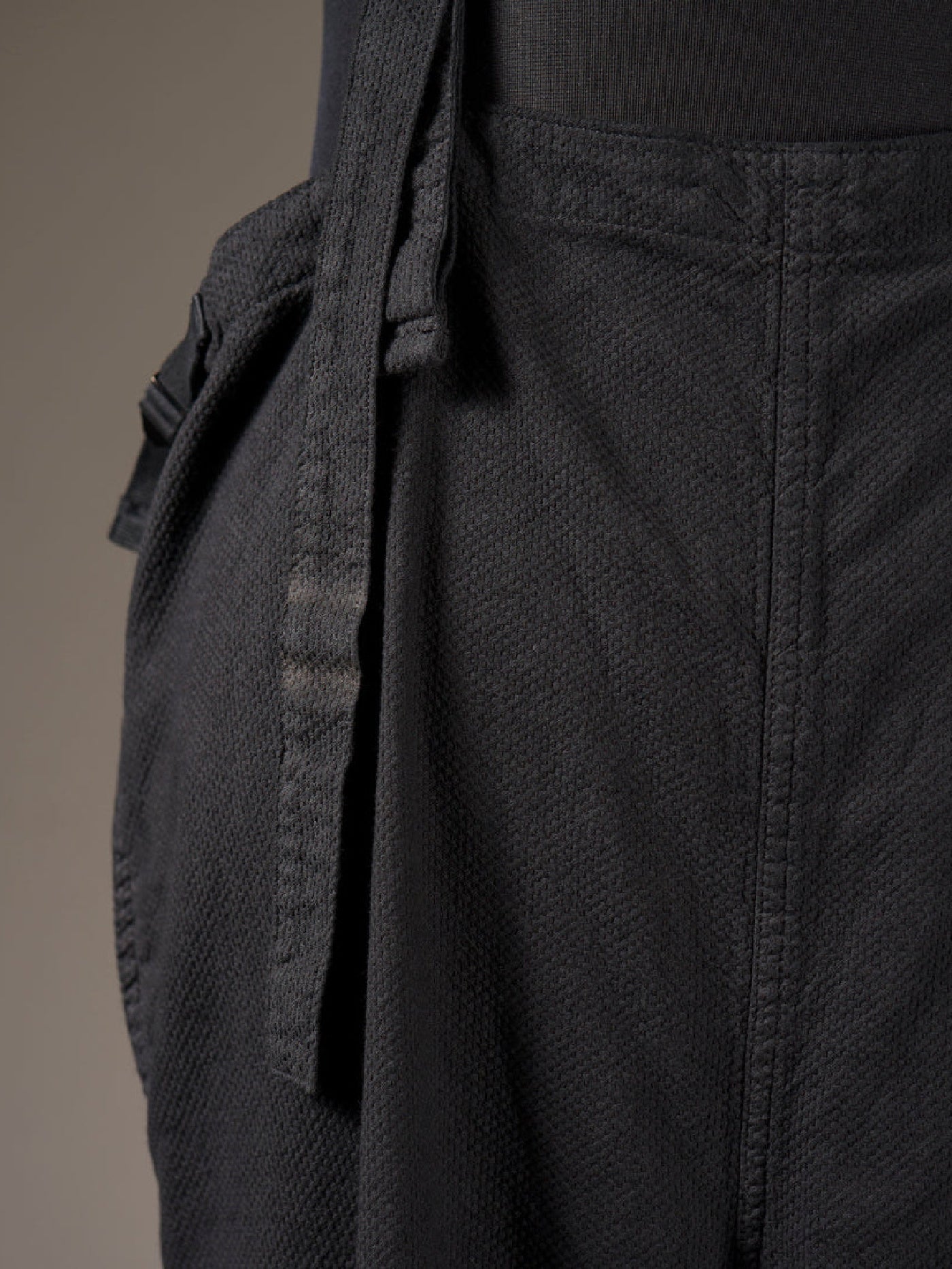 BY GLADHAND | GLAD RAW Phoenix - TAP TROUSERS / BYGH6106 - Black