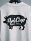 【3.29 (Sun) 12:00 Release】PORKCHOP | SCRIPT PORK L/S TEE - White