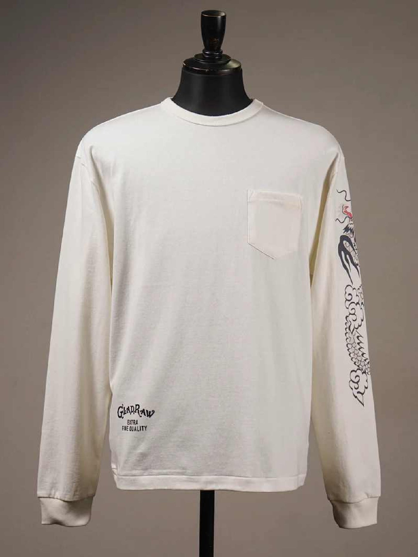 BY GLADHAND | GLAD RAW - L/S T-SHIRTS / BYGH6113 - White