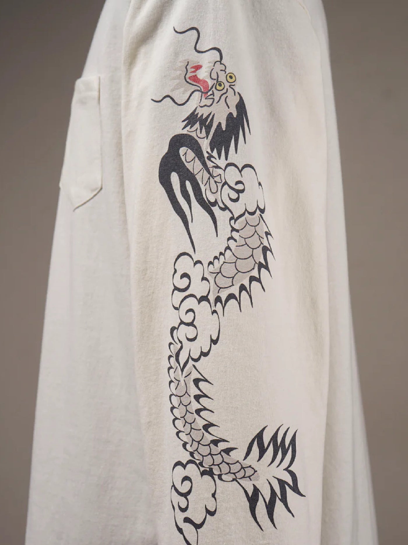 BY GLADHAND | GLAD RAW - L/S T-SHIRTS / BYGH6113 - White