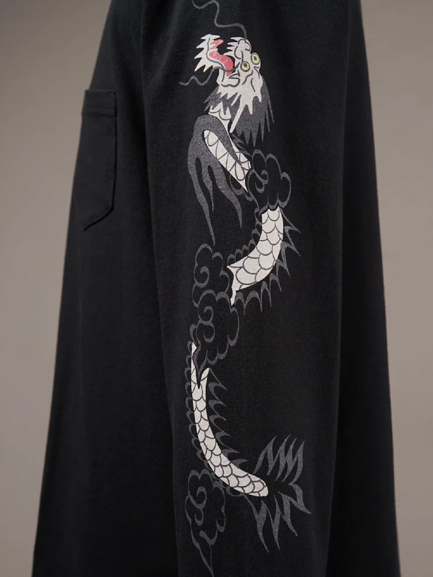 BY GLADHAND | GLAD RAW - L/S T-SHIRTS / BYGH6113 - Black