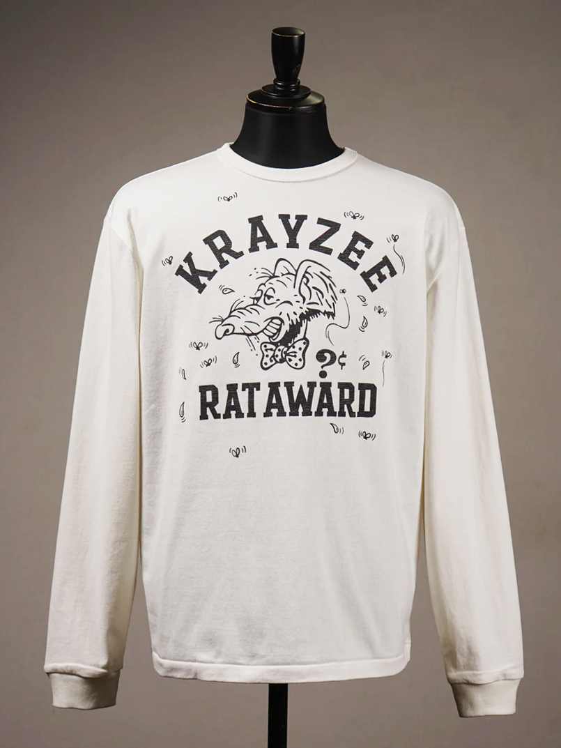 WEIRDO | WRD FINK - L/S T-SHIRTS / WRD6125 - White