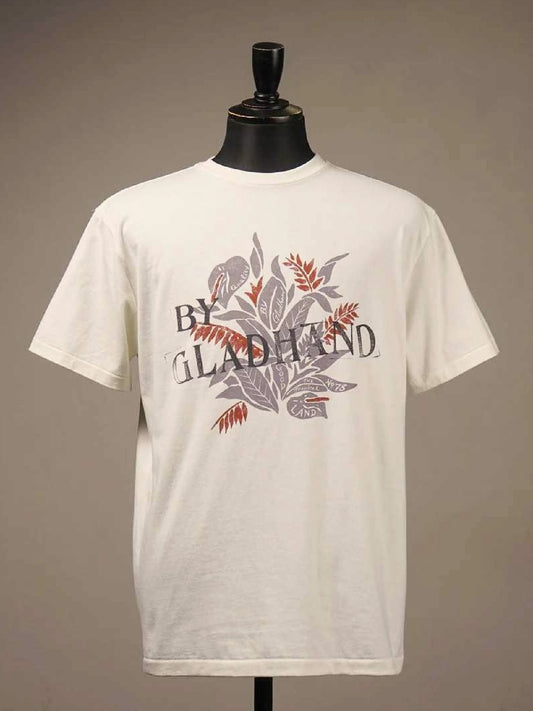 【3.13 (Fri) Release】GLADHAND & Co. | TROPICAL - S/S T-SHIRTS / BYGH6114 - White