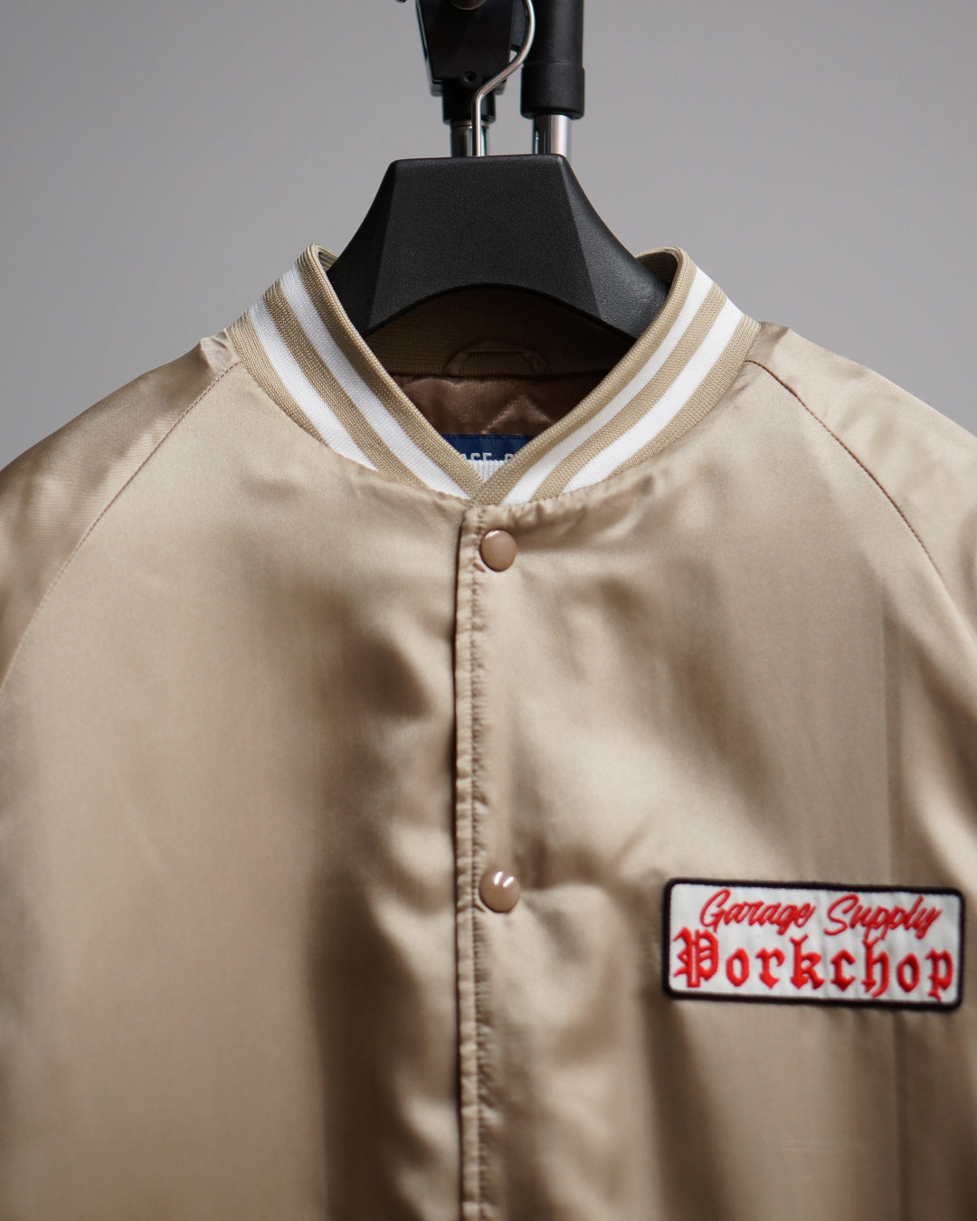 PORKCHOP | SATIN SPORT JKT - Gold