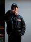 PORKCHOP | SATIN SPORT JKT - Black
