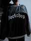 PORKCHOP | SATIN SPORT JKT - Black