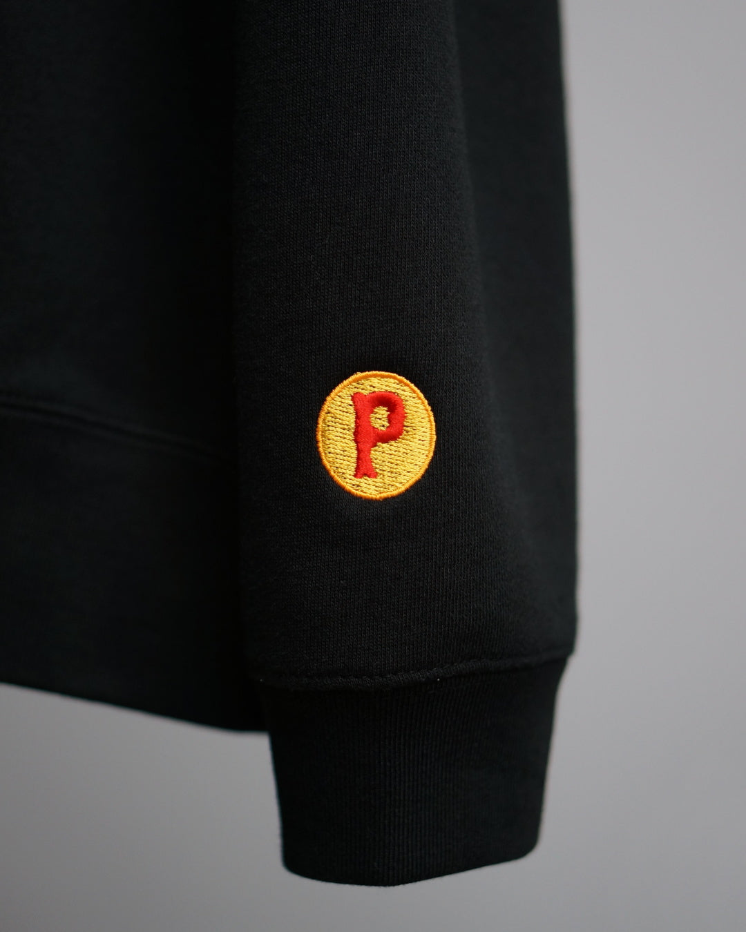 PORKCHOP | O.P. SQUARE ZIP UP HOODIE - Black