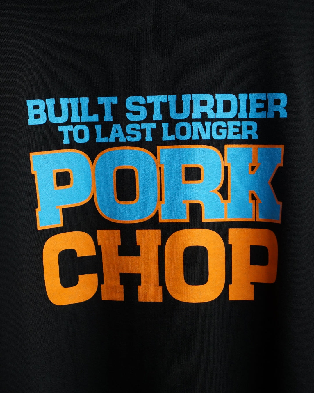PORKCHOP | O.P. SQUARE ZIP UP HOODIE - Black