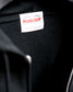 PORKCHOP | O.P. SQUARE ZIP UP HOODIE - Black