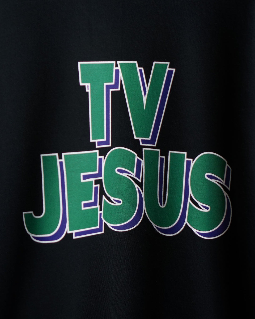MAD MOUSE COMIC | TV JESUS SWEAT - Black