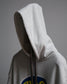 PORKCHOP | 2nd OVAL HOODIE - Ash Gray