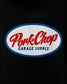 PORKCHOP | 2nd OVAL HOODIE - Black